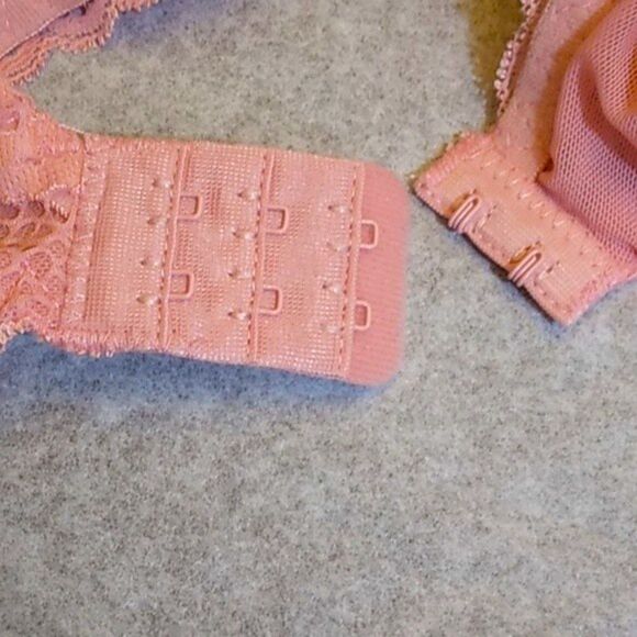 Lucky Brand Bra 34C Underwire Pink Light Lift Demi Floral Pink NWT - Picture 11 of 14